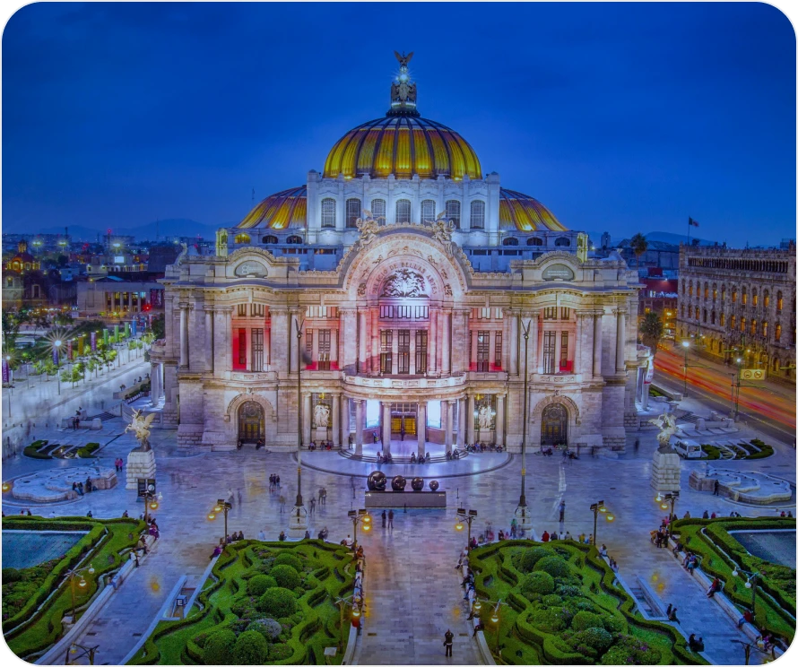 Mexico hero section image