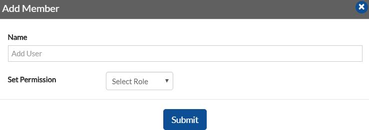 You can only add from existing users