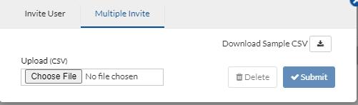 Upload the file by clicking on Choose File button