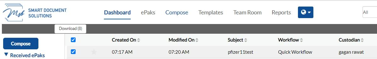 count will get updated accordingly