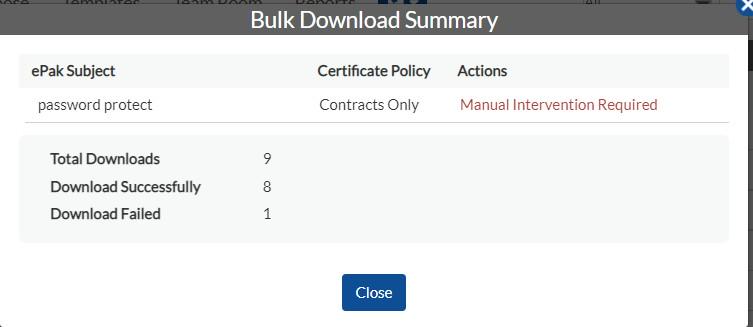 download documents that are password protected