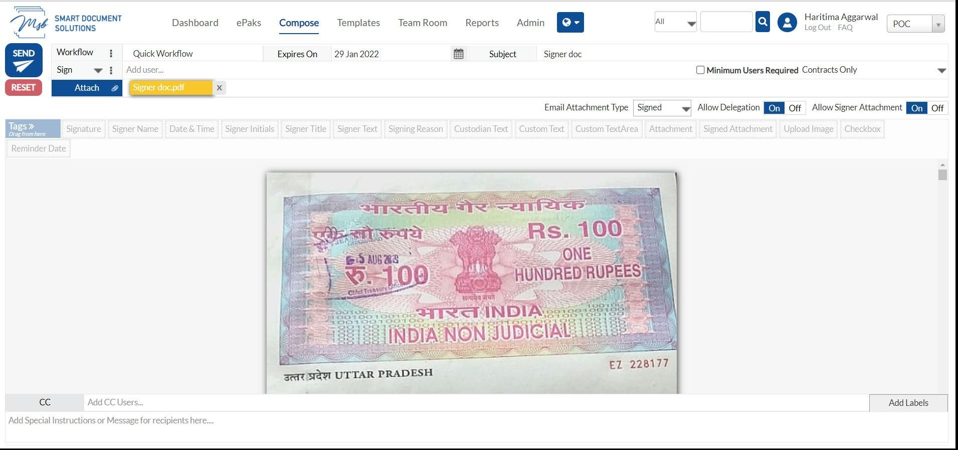 Click on upload all