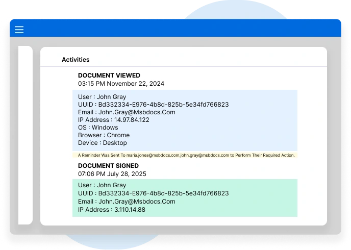 Track Every Step with Detailed Audit Trails