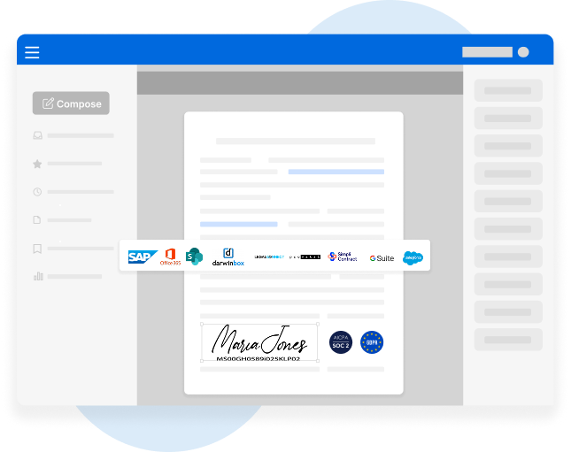Built-In eSignature Integration